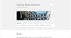Desktop Screenshot of feedmysheep-ministries.org