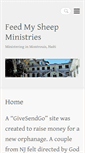 Mobile Screenshot of feedmysheep-ministries.org