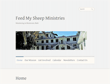 Tablet Screenshot of feedmysheep-ministries.org